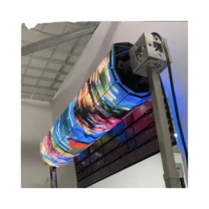 Ultra Thin Portable Rolling LED Screen P1.25 P1.56 P1.95 P2.6 P3.9 Exhibition Display