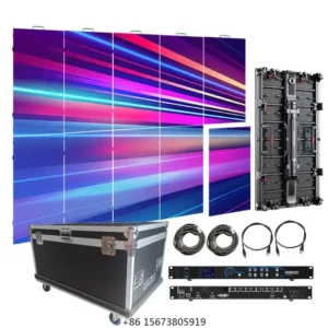 Video Wall Indoor Rental Led Screen Internal Ledwall Event Pantallas Led Outdoor 500 X 1000Mm P3.91 2 X 3 Metros 3X3 3X4 Led