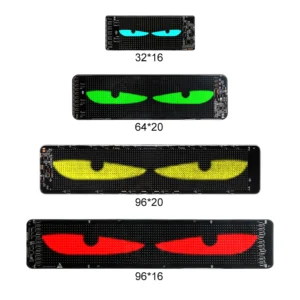 Devil Eyes LED Panel Light Remote Control LED Devil Eye Decoration Light Demon Eyes Flexible LED Panel for Store/Bar/Trucks