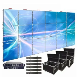 6.56ft*3.28ft P3.91 Outdoor LED Video Wall Diecasting Cabinet Waterproof Rental Led Screen