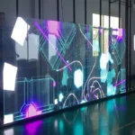 Flexible LED Screen Transparent Film Screen LED Advertising Display Transparent LED Video Wall 6